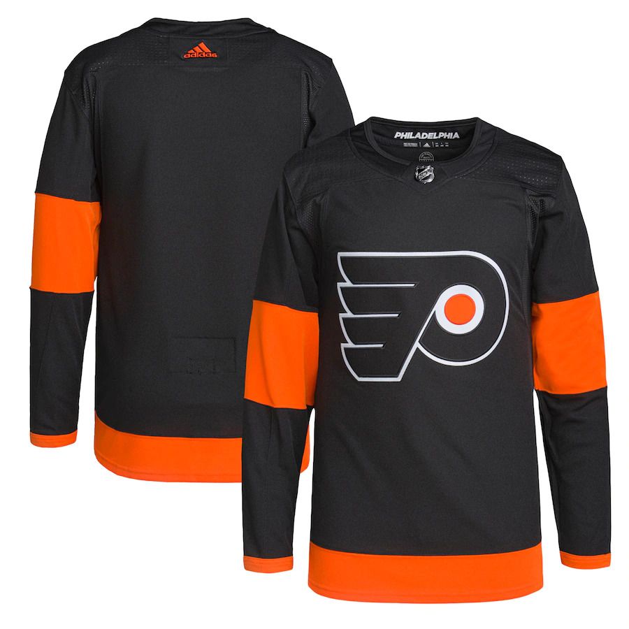 Men Philadelphia Flyers adidas Black Alternate Primegreen Authentic Pro NHL Jersey